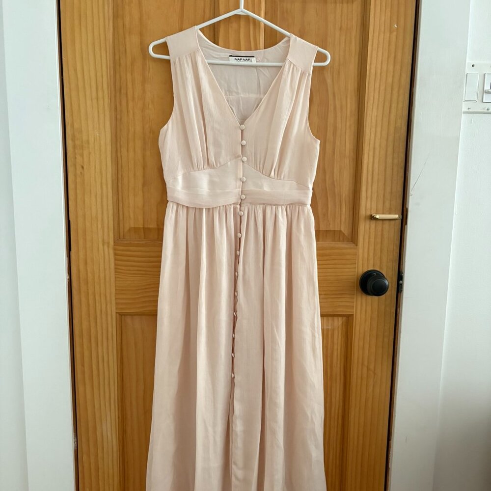 Beautiful goddess dress - S - Dusty pink